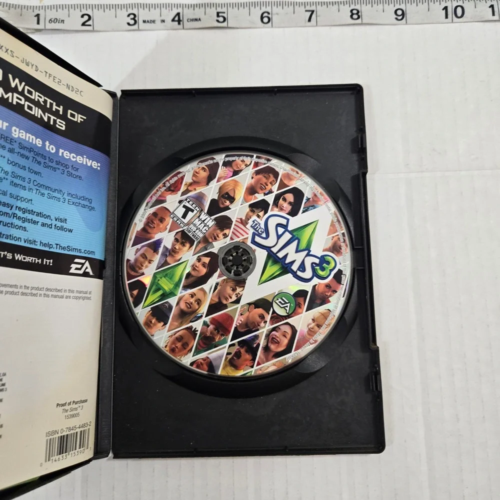 The Sims 3 PC Mac Game 2009 Electronic Arts EA Life Simulation DVD-ROM (CIB)